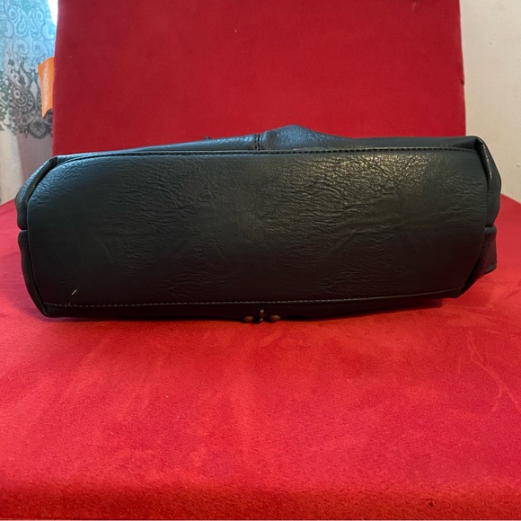 Mary Frances Black Leather Beaded Bag - Picture 6 of 15